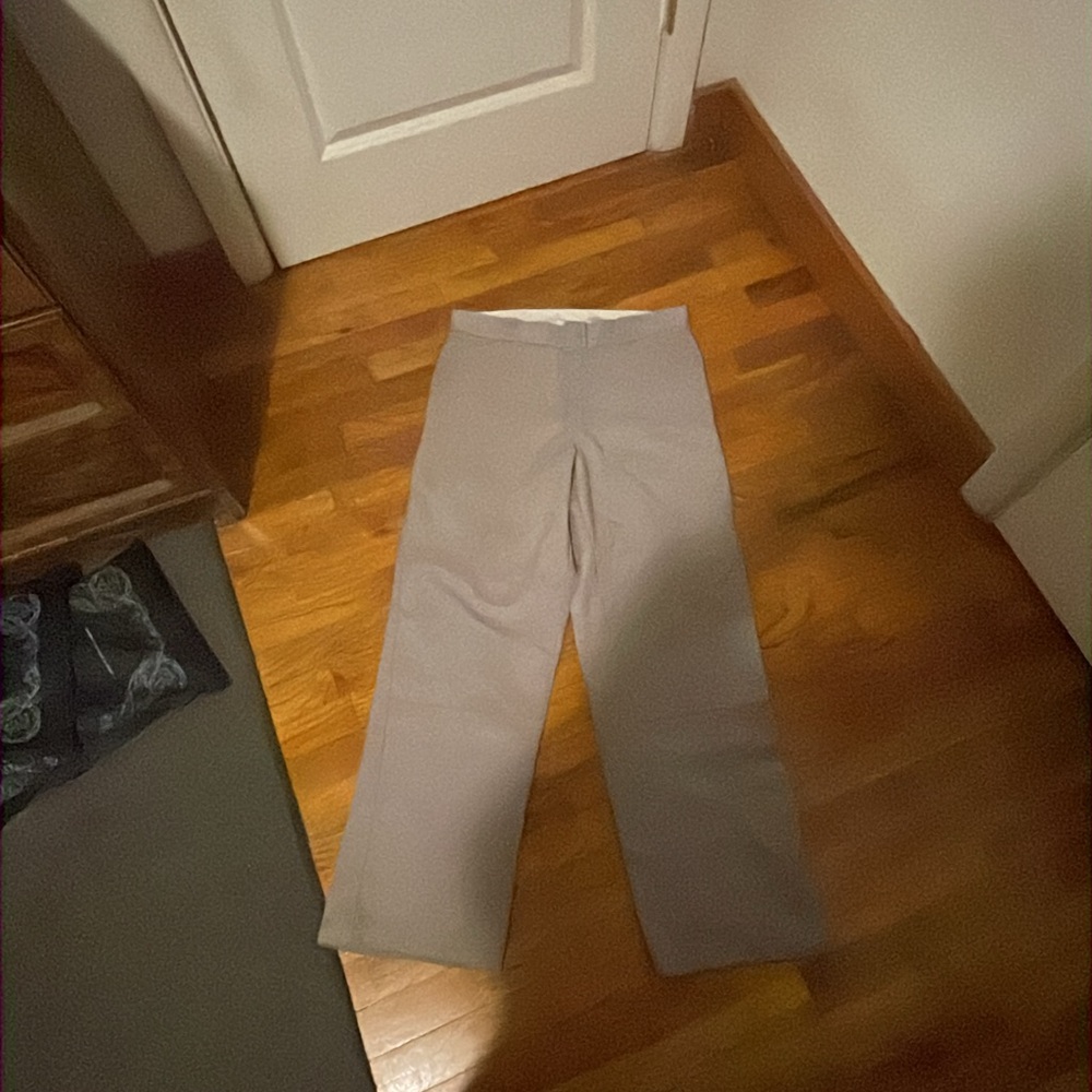 Dickies Men's Dress Pants - Light Gray
